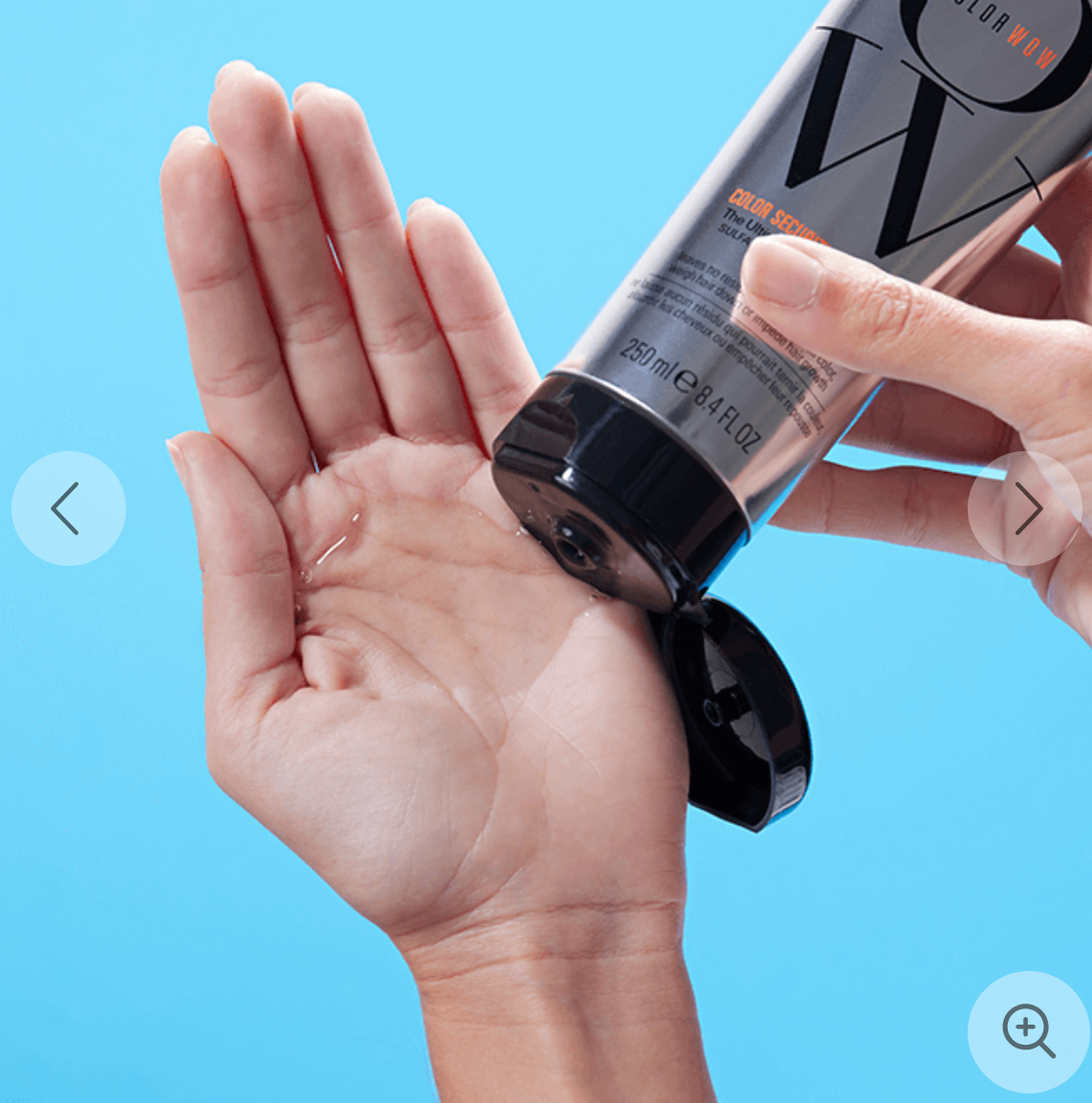 Color Wow Color Security Shampoo product texture